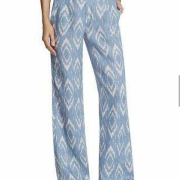 Chico Patterned Linen Pants - Picture 1 of 7